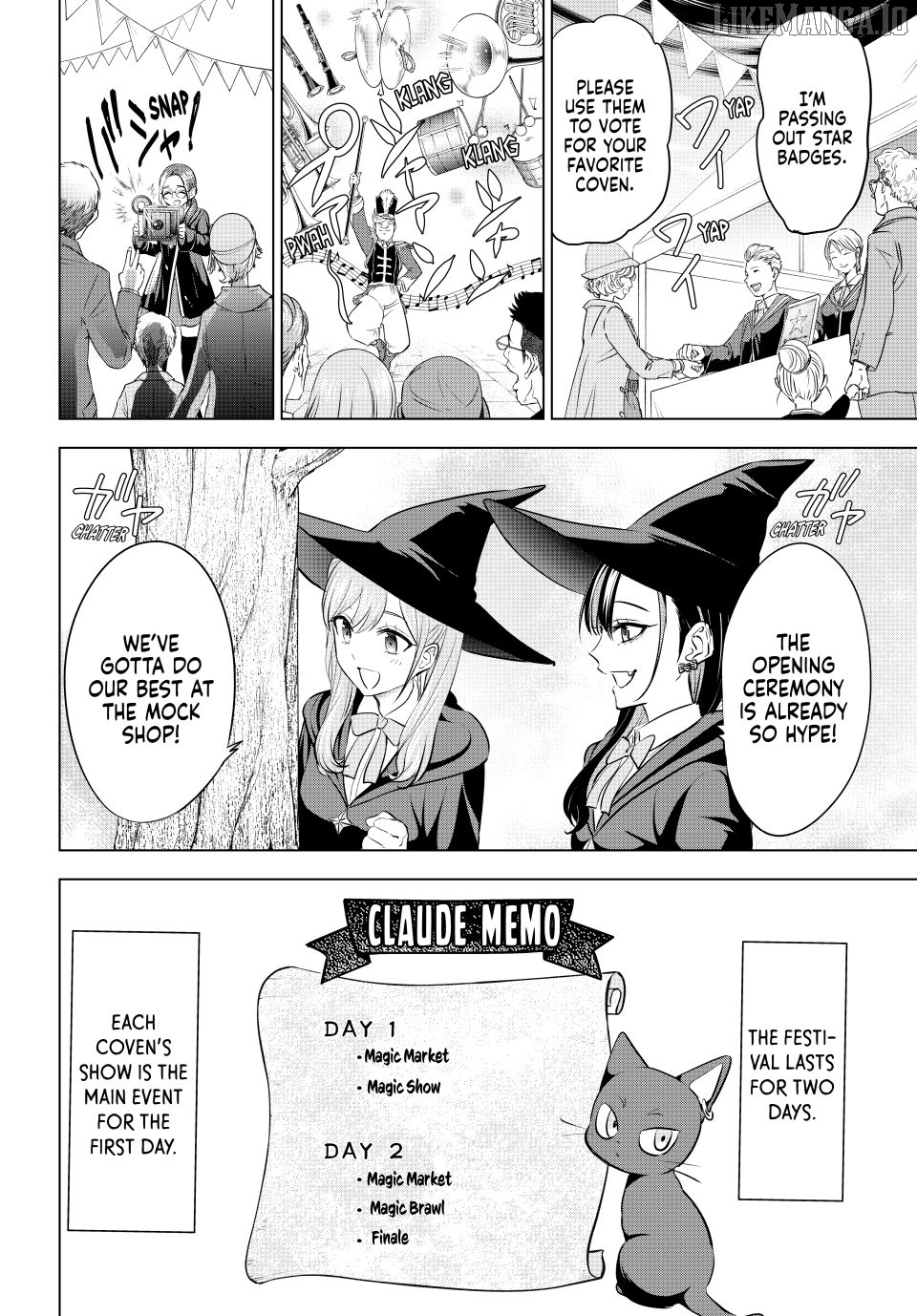The Classroom of a Black Cat and a Witch Chapter 92 - page 5