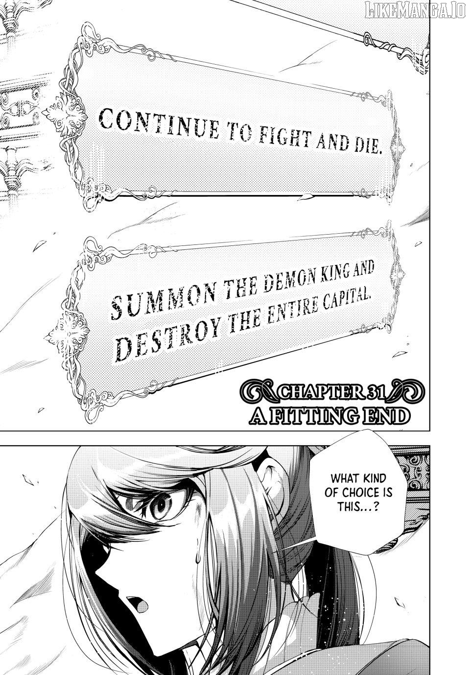 A Splendid Revenge Story of a Super-Dreadnought Cheat Villainess Chapter 31 - page 1