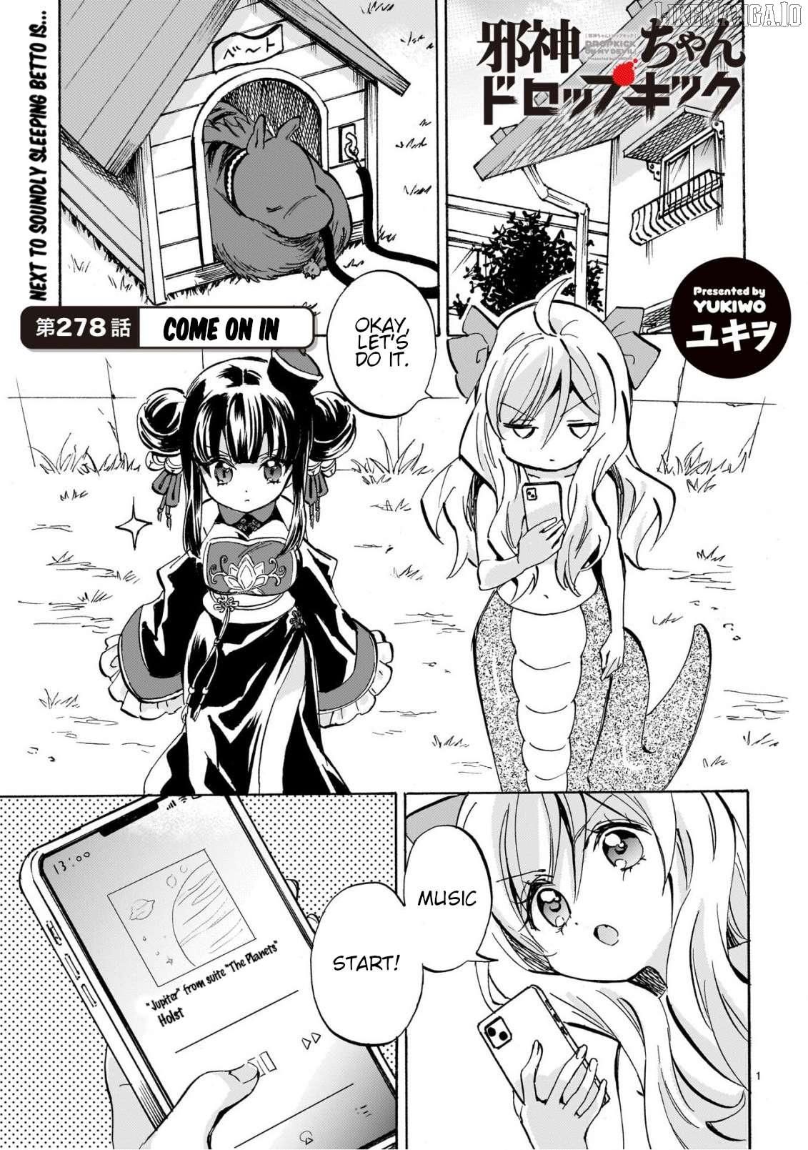Jashin-chan Dropkick Chapter 283 - page 1