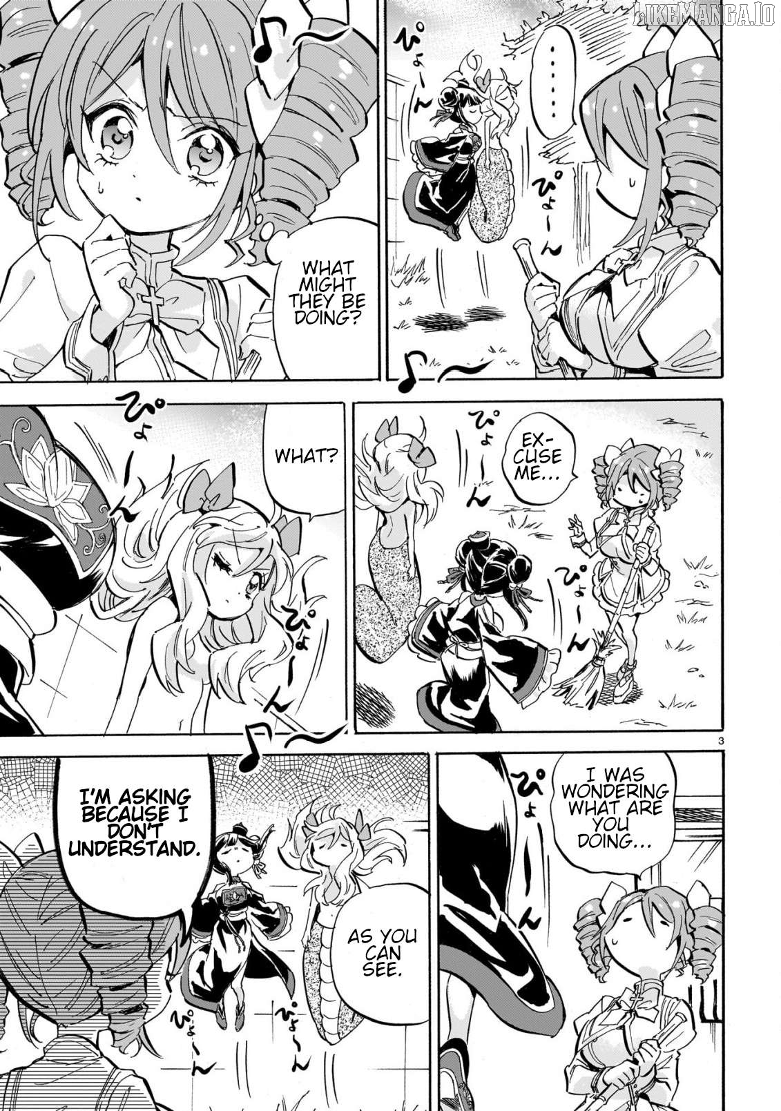 Jashin-chan Dropkick Chapter 283 - page 3