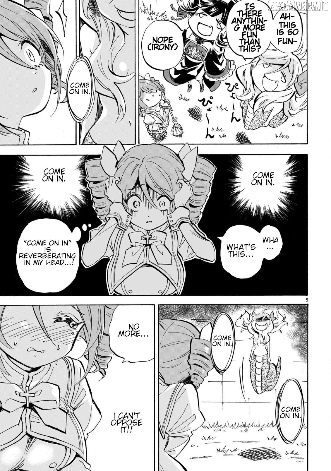 Jashin-chan Dropkick Chapter 283 - page 5
