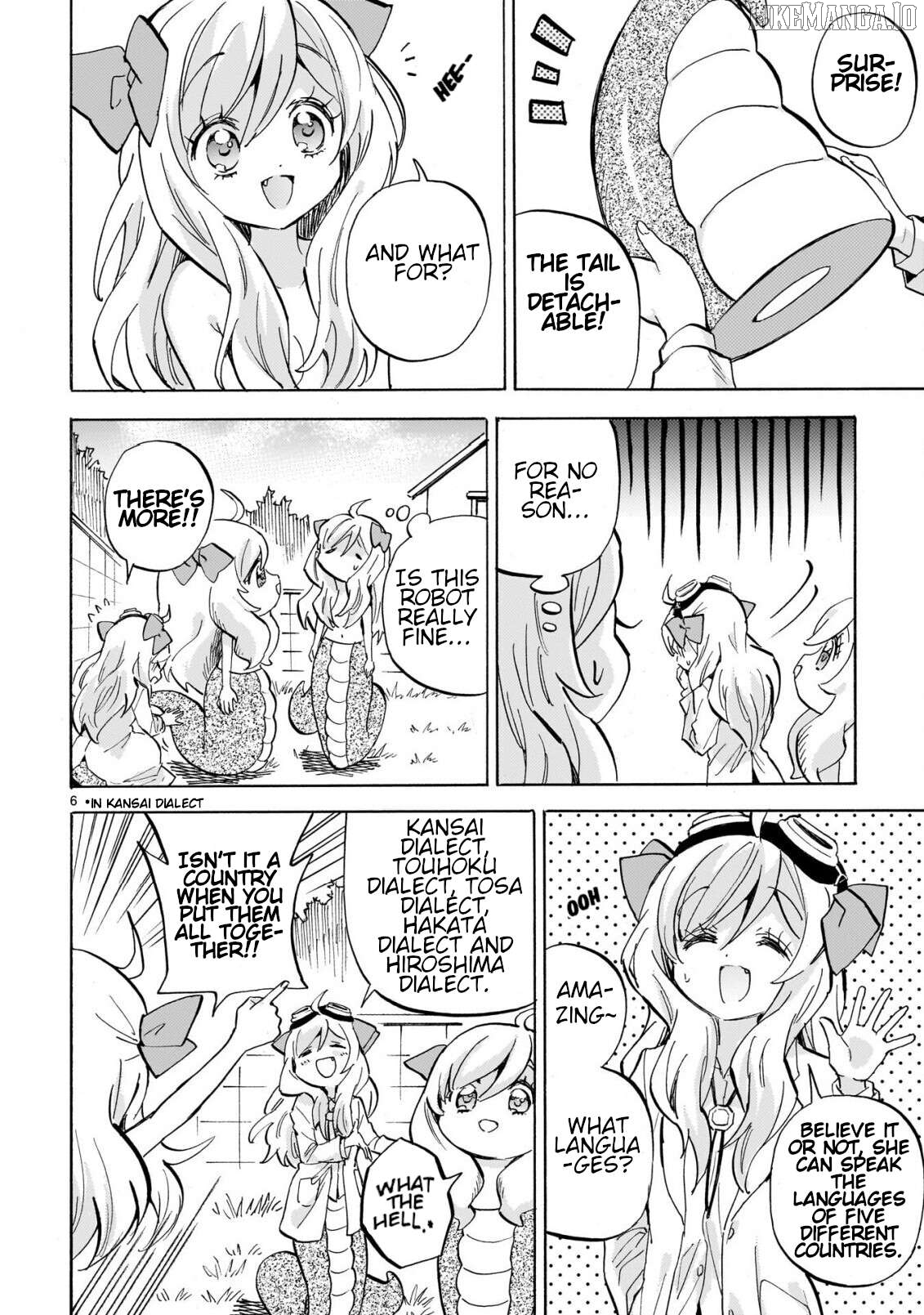 Jashin-chan Dropkick Chapter 284 - page 6