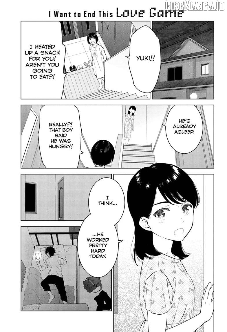 Aishiteru Game wo Owarasetai Chapter 59 - page 1