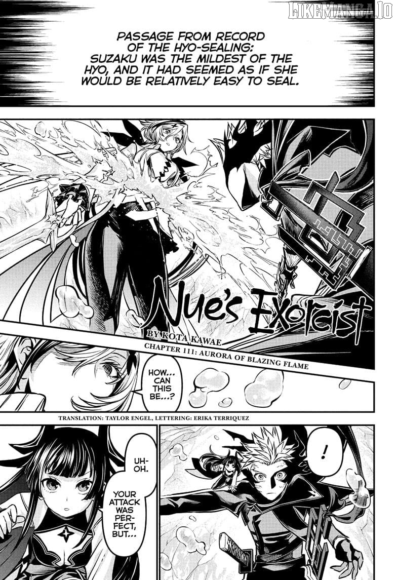 Nue no Onmyouji Chapter 111 - page 1