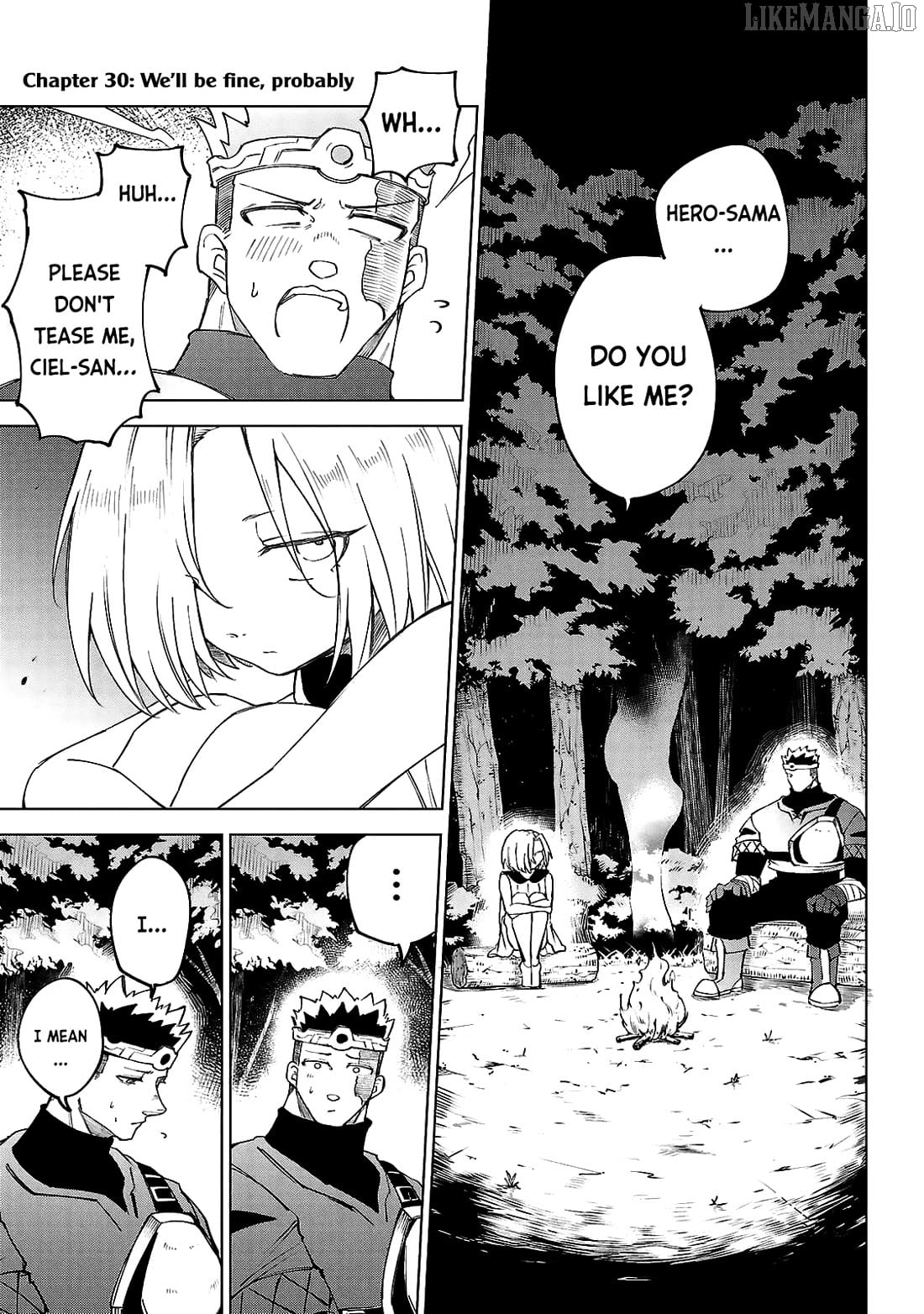 The Fainted Hero and The Assassination Princess Chapter 30 - page 2