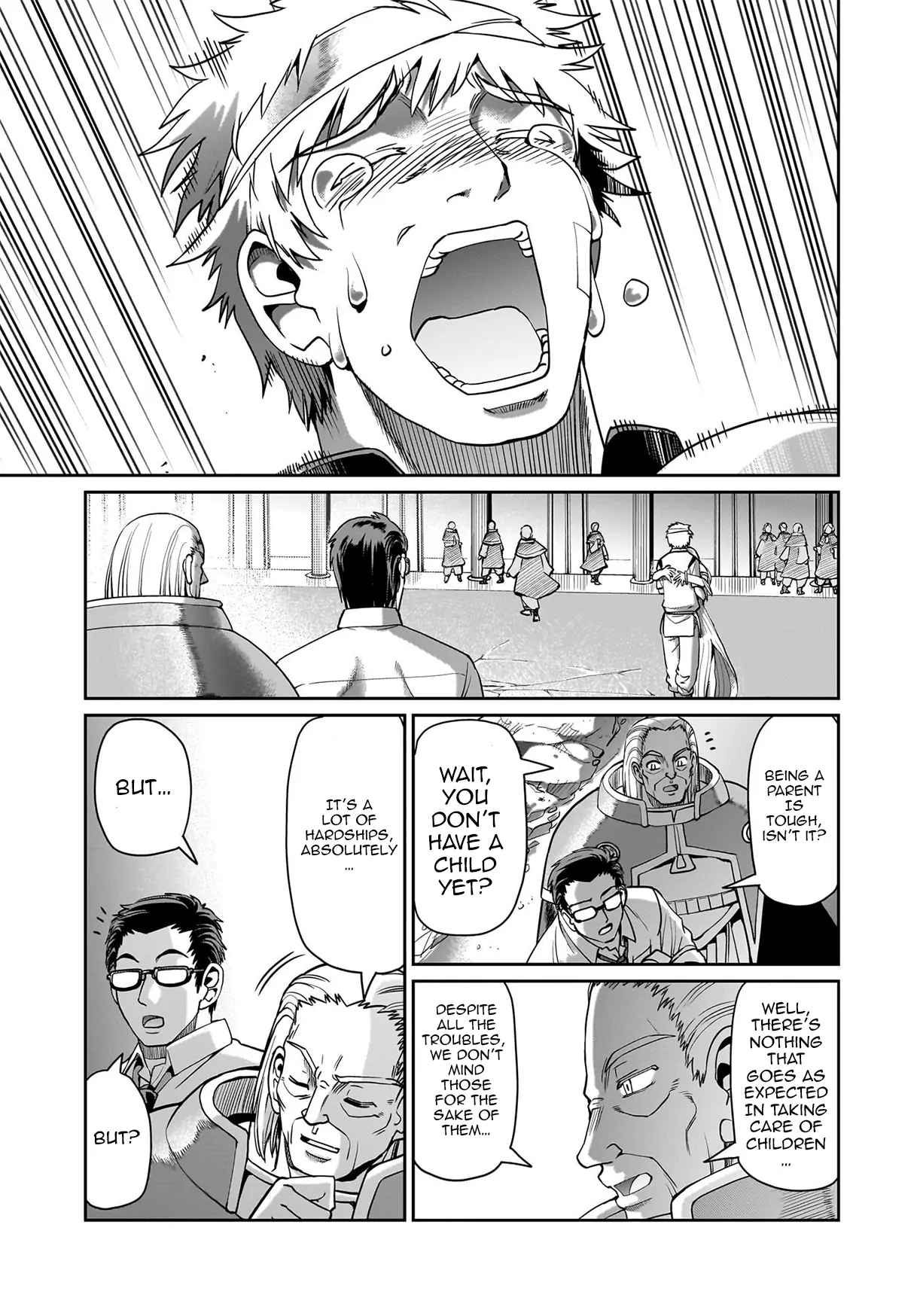 Isekai Shokan Ojisan No Ju Muso Life Sabage Suki Salary Man Ha Kaisha Owari Ni Isekai He Chokuki Suru Chapter 61 - page 16