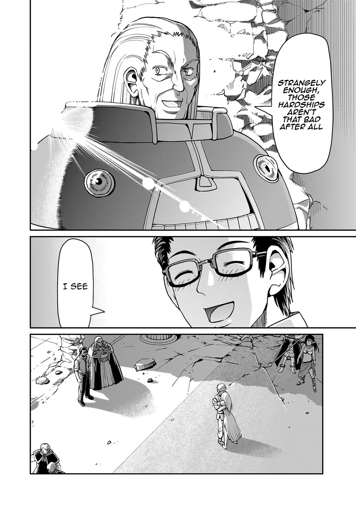 Isekai Shokan Ojisan No Ju Muso Life Sabage Suki Salary Man Ha Kaisha Owari Ni Isekai He Chokuki Suru Chapter 61 - page 17