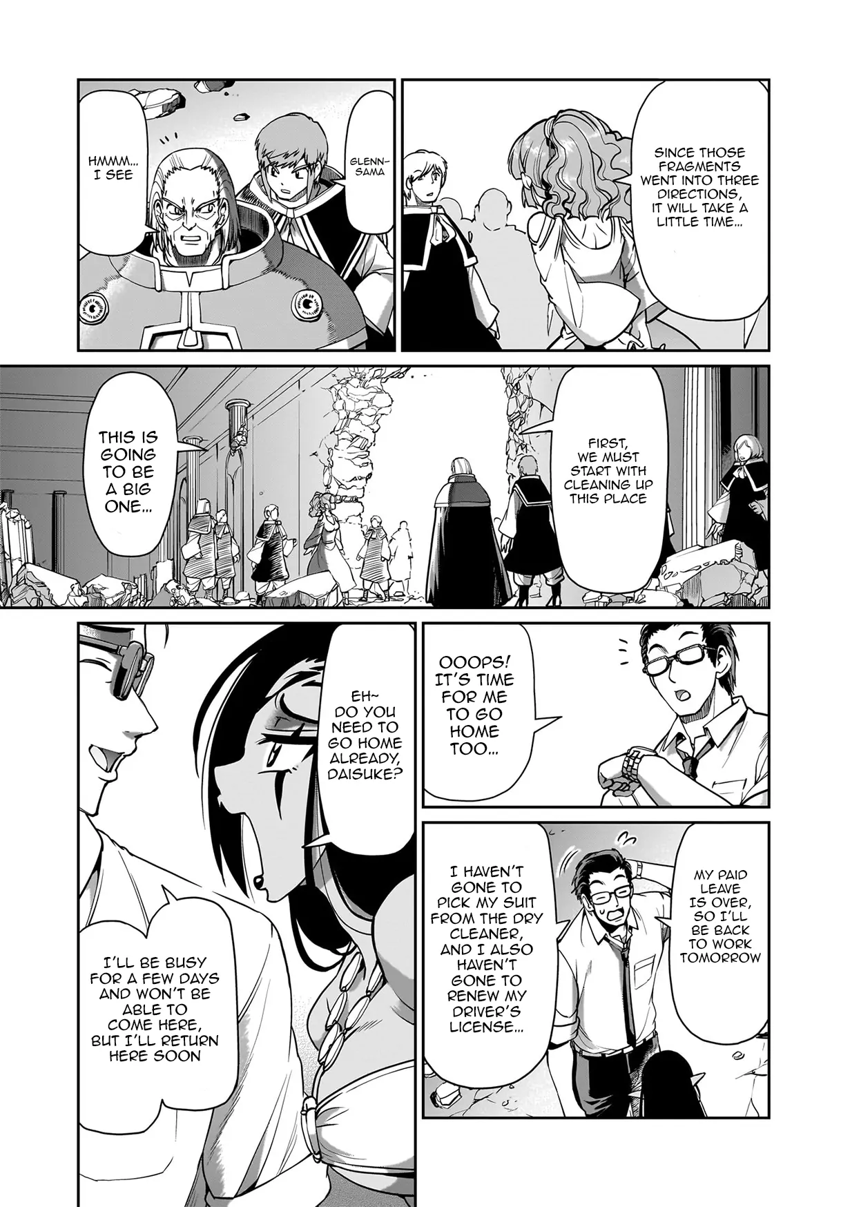 Isekai Shokan Ojisan No Ju Muso Life Sabage Suki Salary Man Ha Kaisha Owari Ni Isekai He Chokuki Suru Chapter 62 - page 4