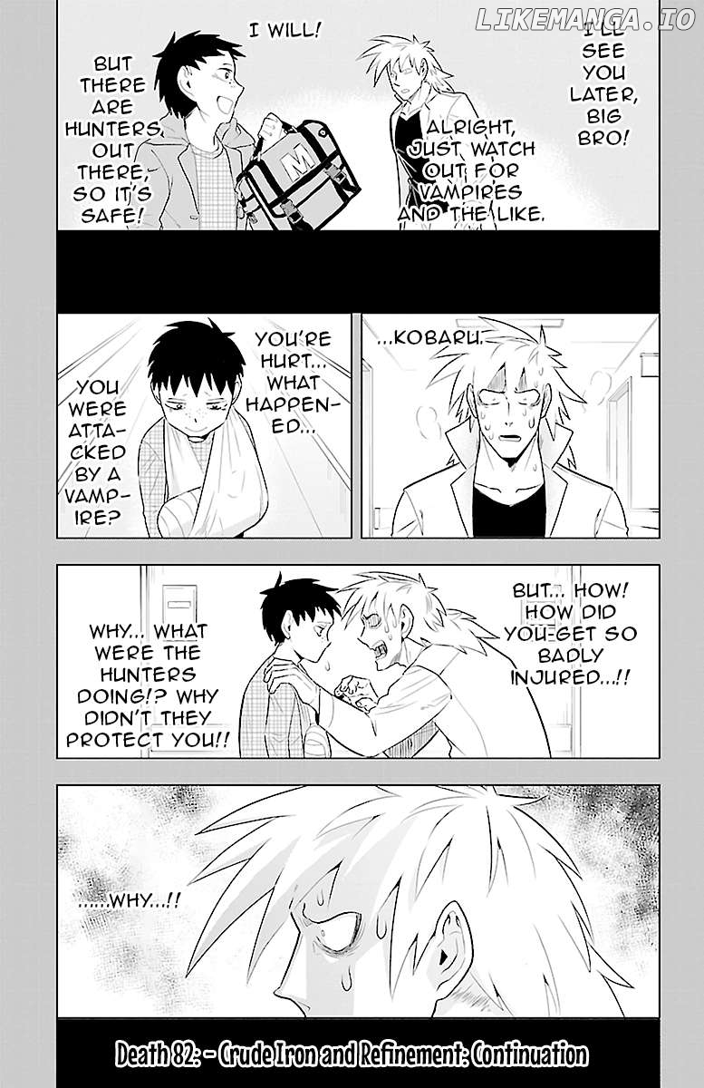 Kyuuketsuki Sugu Shinu Chapter 82 - page 1