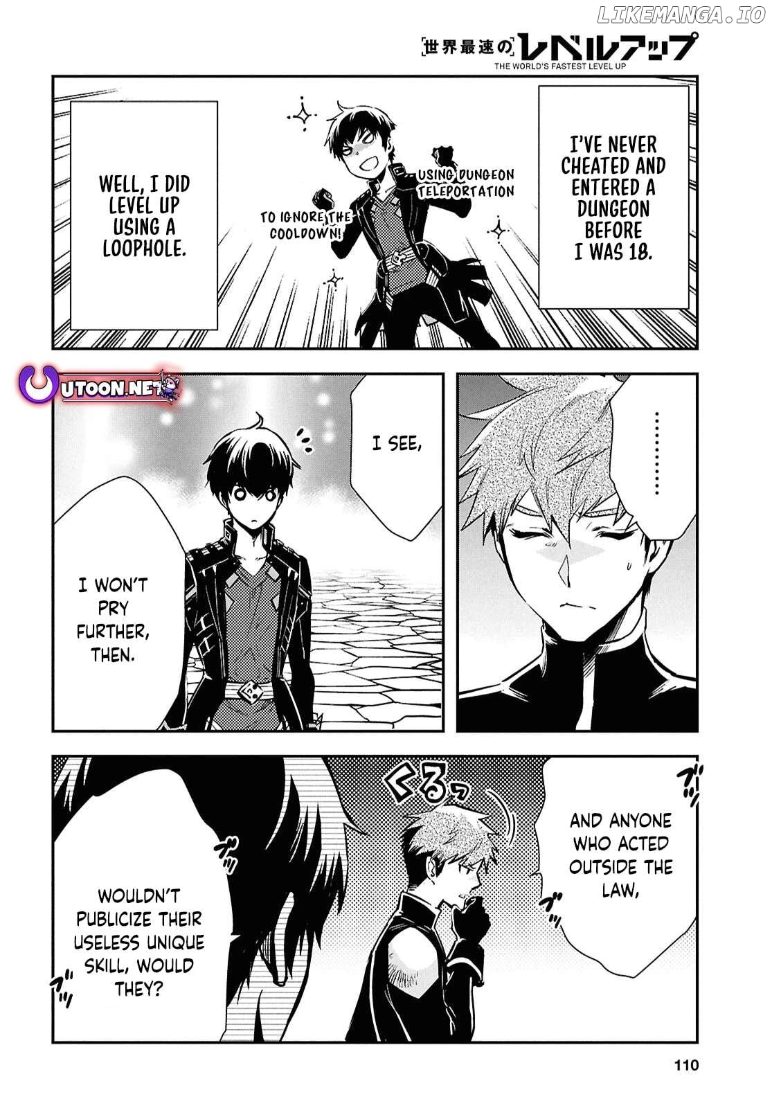Sekai Saisoku No Level Up! Chapter 48 - page 9