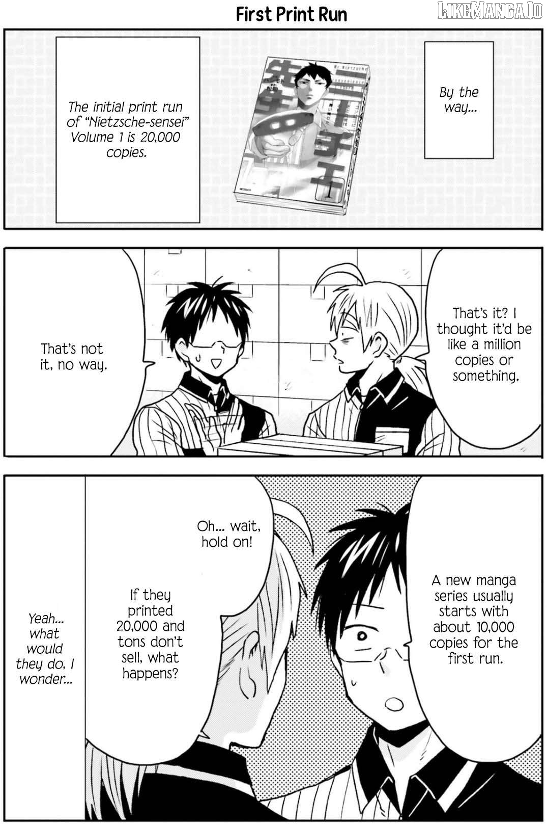 Nietzsche-sensei - Konbini ni, Satori Sedai no Shinjin ga Maiorita Chapter 68 - page 17