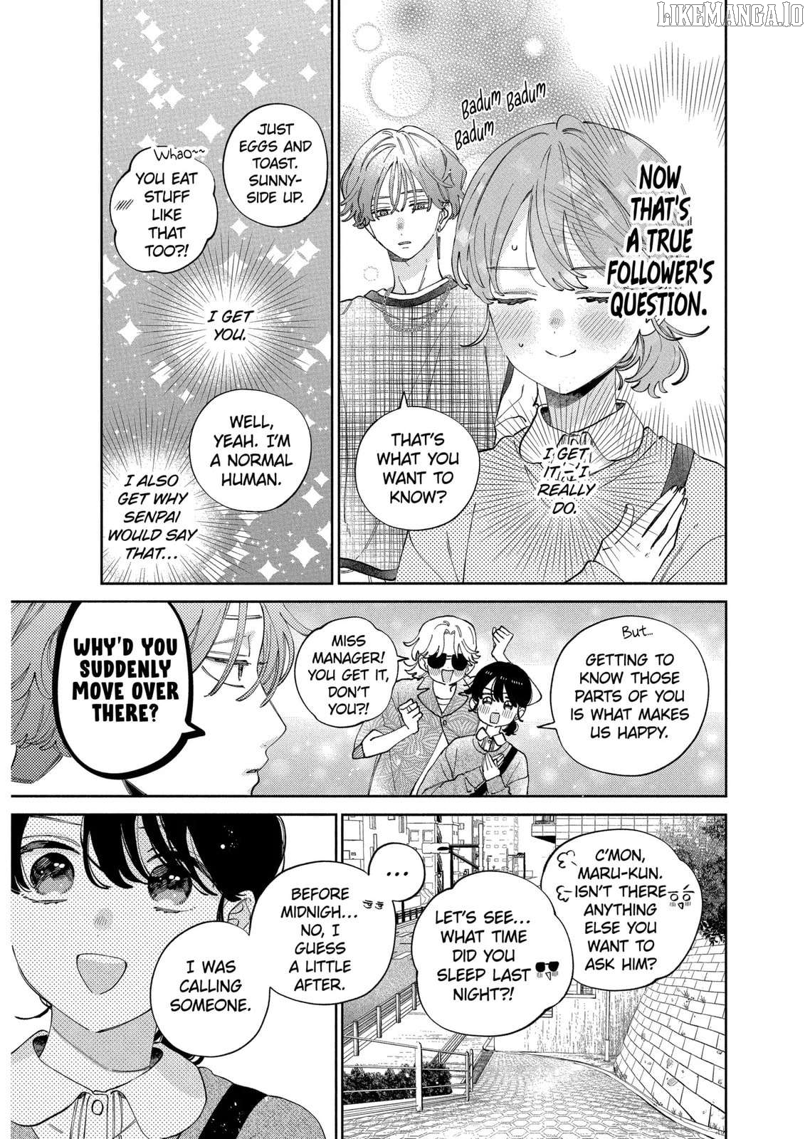 I Won't Fall for Him Just Because of His Face Chapter 47.1 - page 14