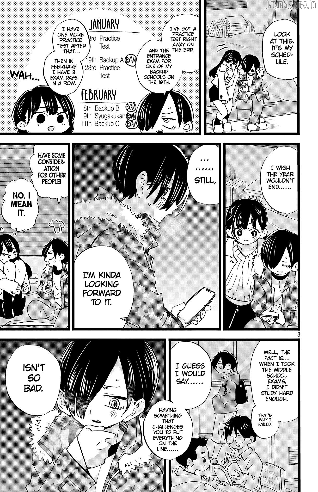 Boku no Kokoro no Yabai yatsu Chapter 174 - page 4