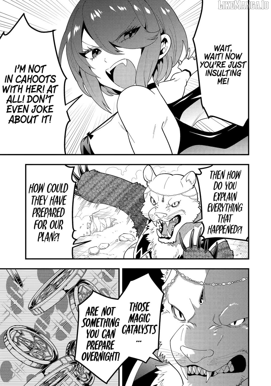 Kouryakuhon o Kushi Suru Saikyou no Mahoutsukai ~< Meirei sa Sero > to wa Iwa Senai Oreryuu Mao Tobatsu Saizen Ruuto ~ Chapter 69 - page 19