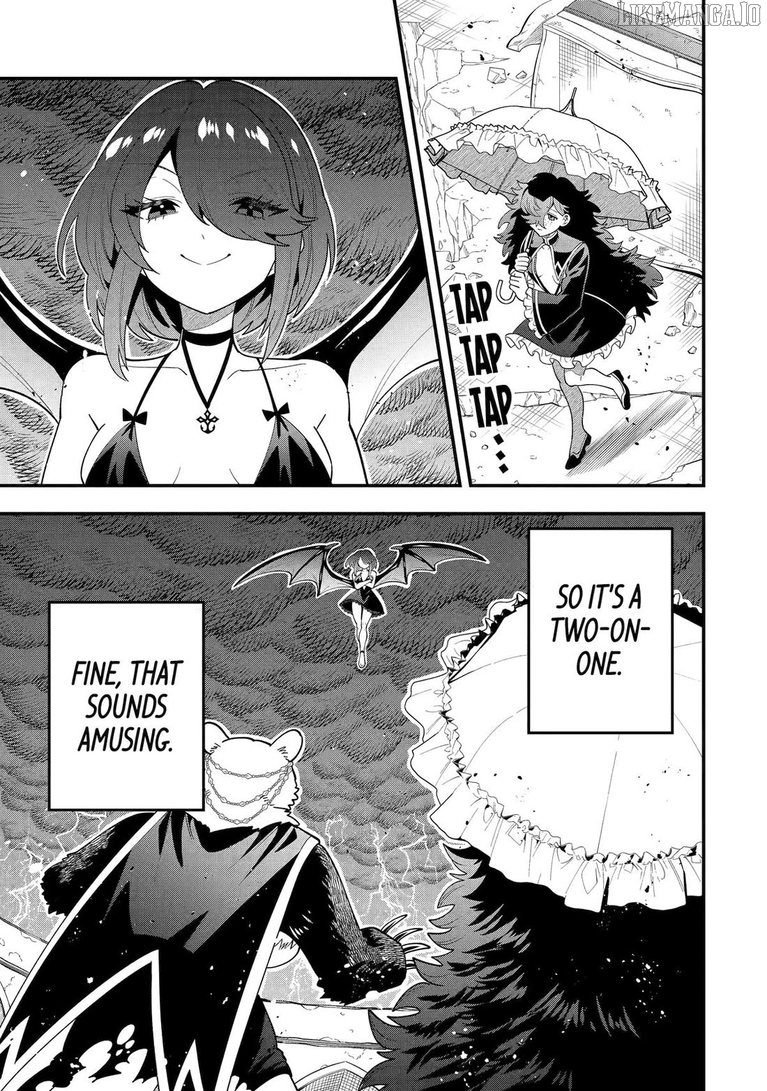 Kouryakuhon o Kushi Suru Saikyou no Mahoutsukai ~< Meirei sa Sero > to wa Iwa Senai Oreryuu Mao Tobatsu Saizen Ruuto ~ Chapter 69 - page 21