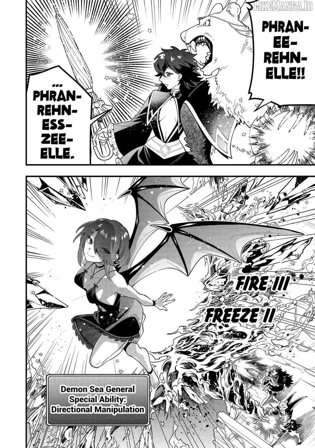 Kouryakuhon o Kushi Suru Saikyou no Mahoutsukai ~< Meirei sa Sero > to wa Iwa Senai Oreryuu Mao Tobatsu Saizen Ruuto ~ Chapter 69 - page 22