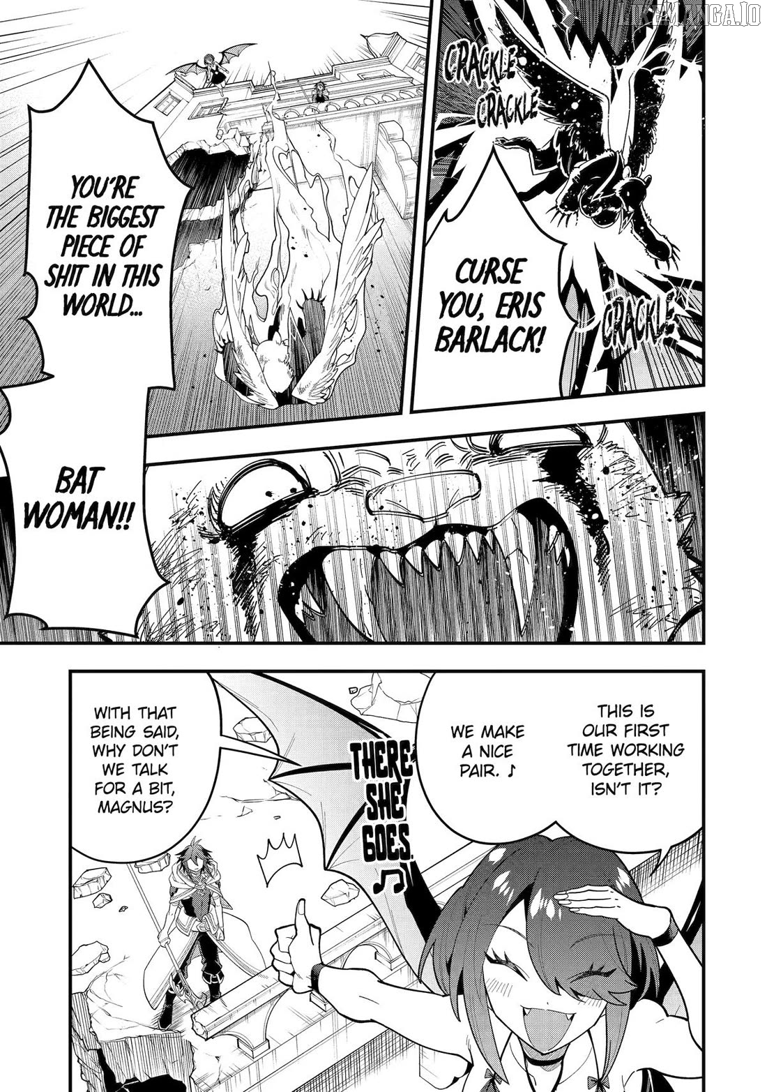 Kouryakuhon o Kushi Suru Saikyou no Mahoutsukai ~< Meirei sa Sero > to wa Iwa Senai Oreryuu Mao Tobatsu Saizen Ruuto ~ Chapter 69 - page 33