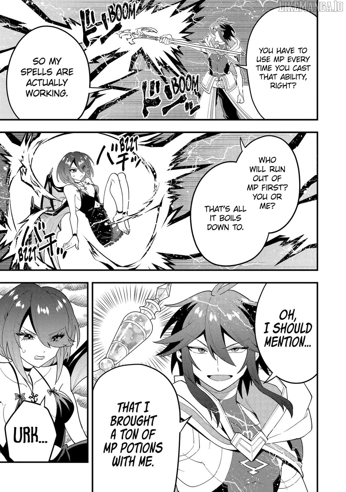 Kouryakuhon o Kushi Suru Saikyou no Mahoutsukai ~< Meirei sa Sero > to wa Iwa Senai Oreryuu Mao Tobatsu Saizen Ruuto ~ Chapter 69 - page 35