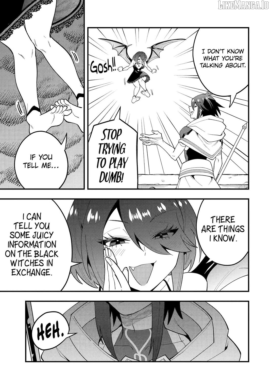 Kouryakuhon o Kushi Suru Saikyou no Mahoutsukai ~< Meirei sa Sero > to wa Iwa Senai Oreryuu Mao Tobatsu Saizen Ruuto ~ Chapter 69 - page 37