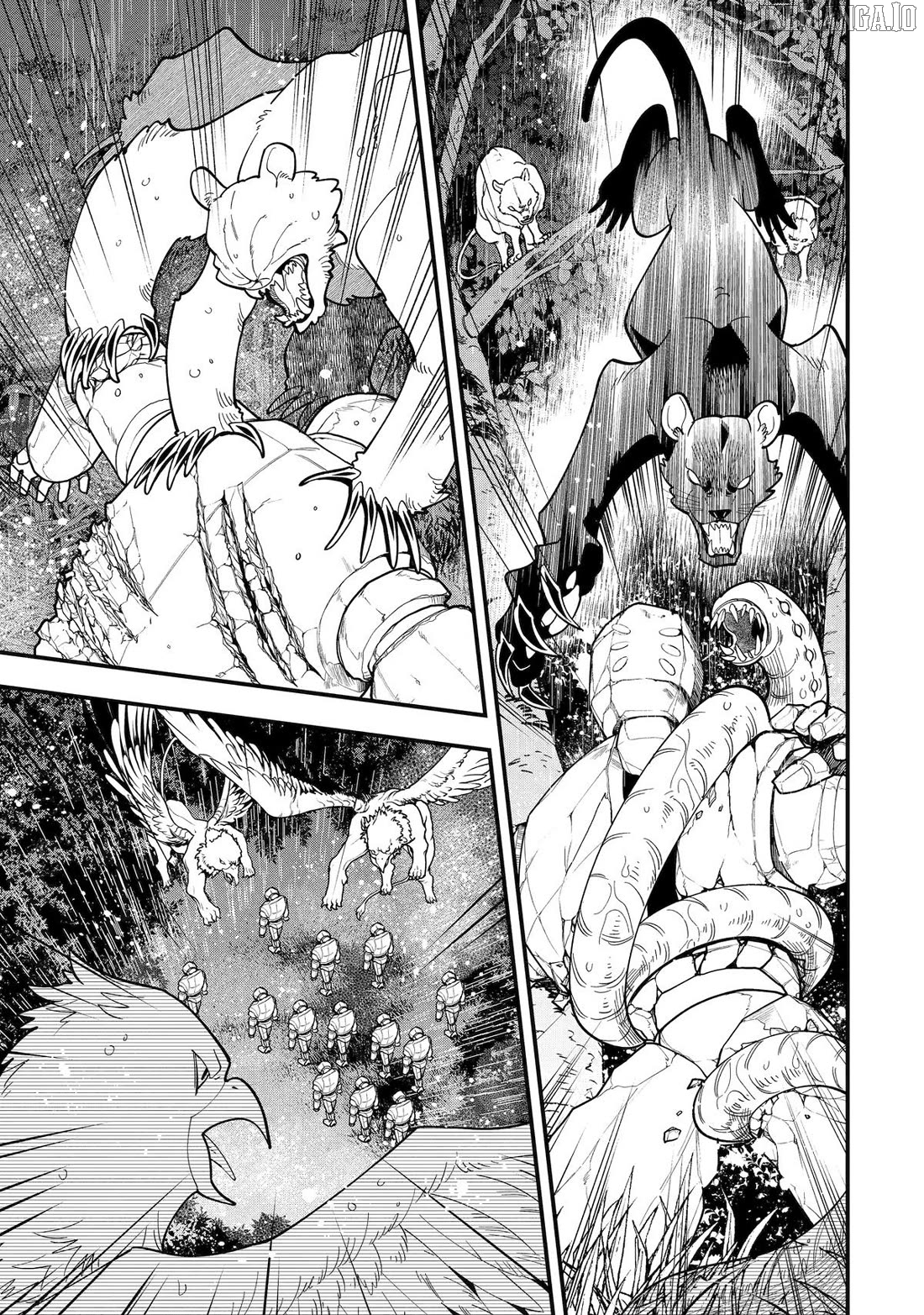 Kouryakuhon o Kushi Suru Saikyou no Mahoutsukai ~< Meirei sa Sero > to wa Iwa Senai Oreryuu Mao Tobatsu Saizen Ruuto ~ Chapter 69 - page 5