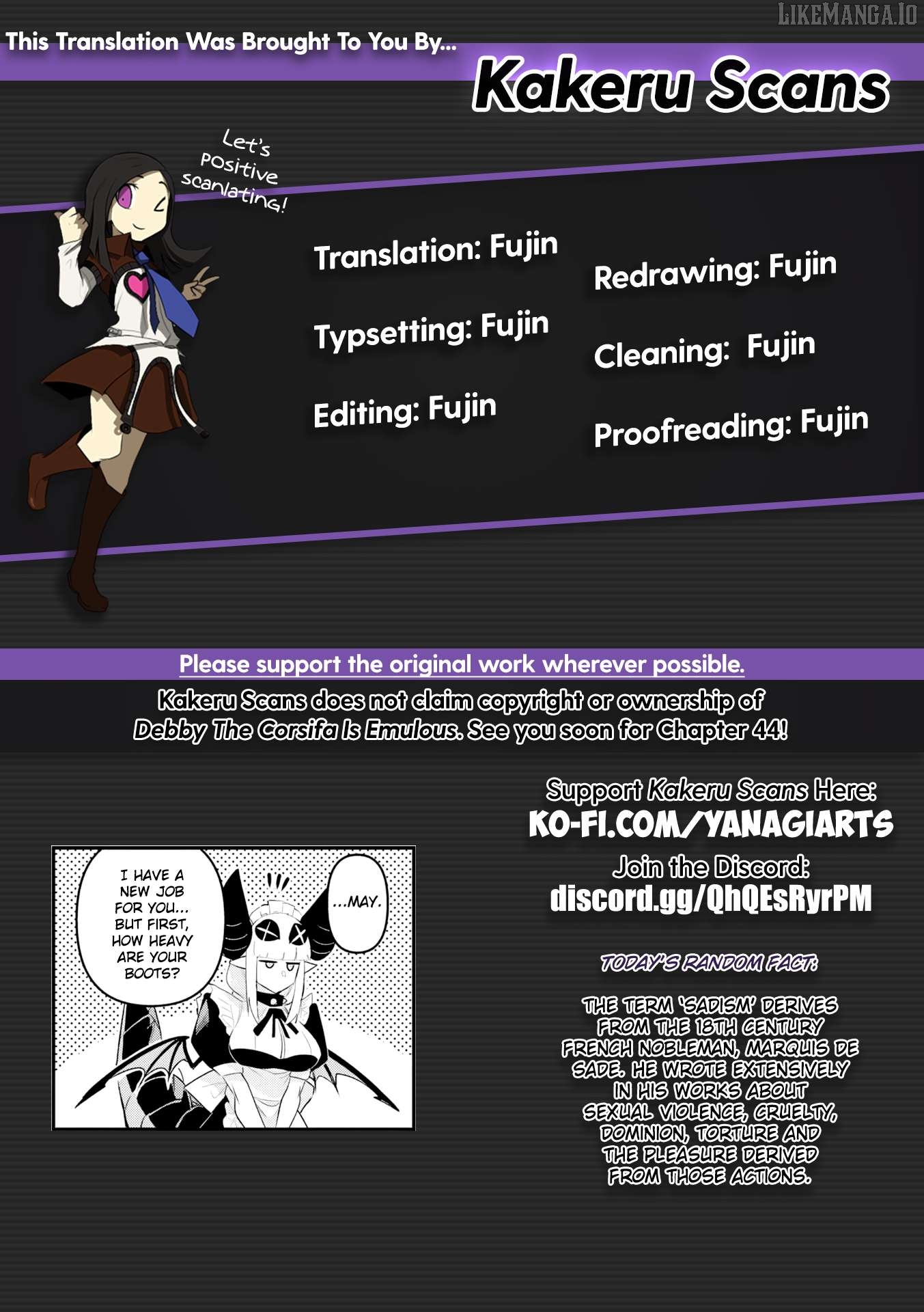 Debby The Corsifa Is Emulous Chapter 44 - page 17