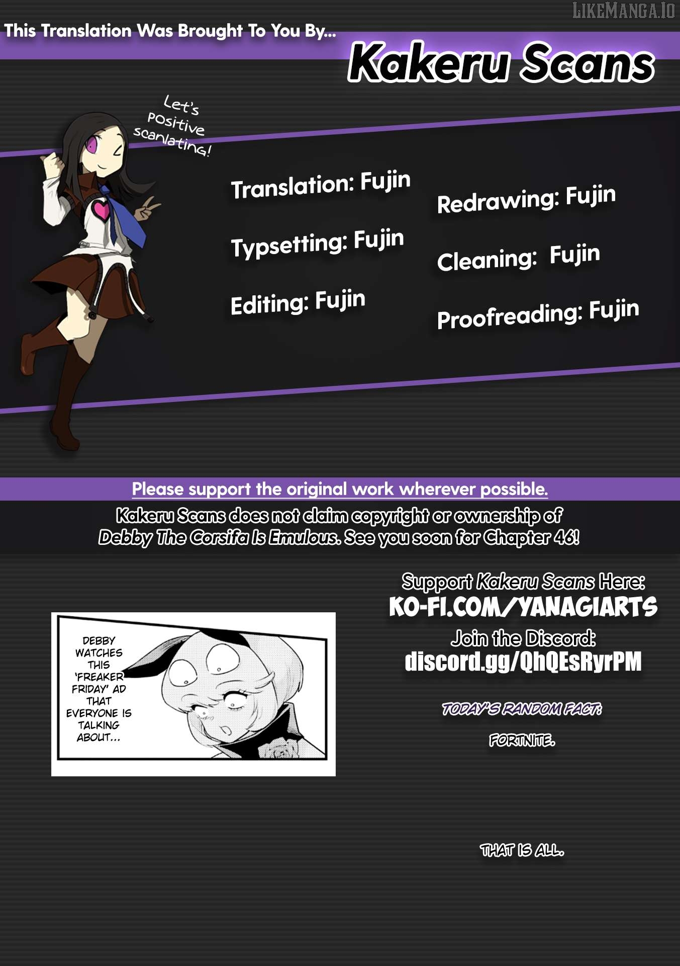 Debby The Corsifa Is Emulous Chapter 45 - page 16