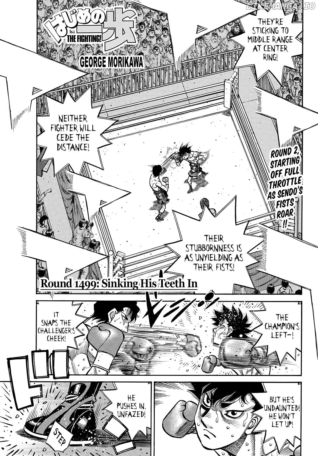 Hajime no Ippo Chapter 1499 - page 1