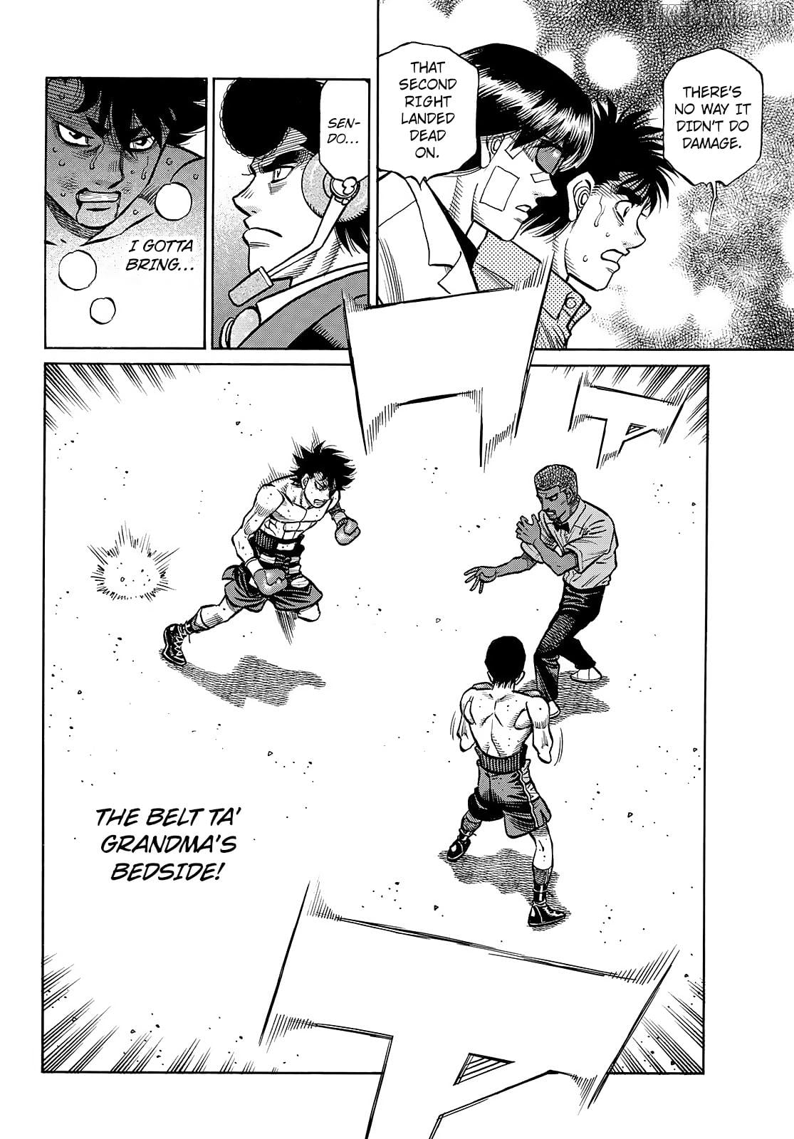 Hajime no Ippo Chapter 1501 - page 5