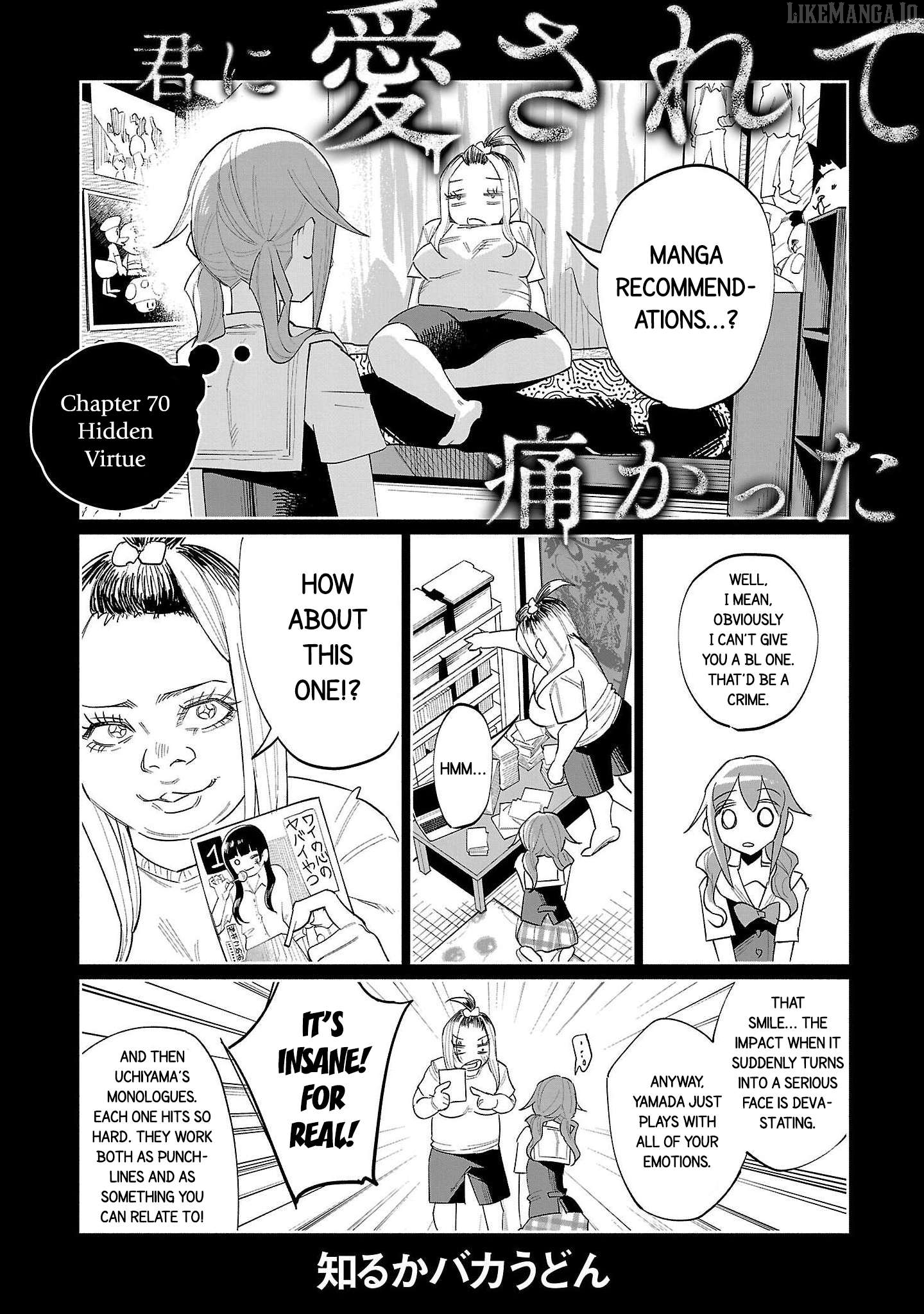 I Wanted To Be Hurt By Love Chapter 70 - page 1