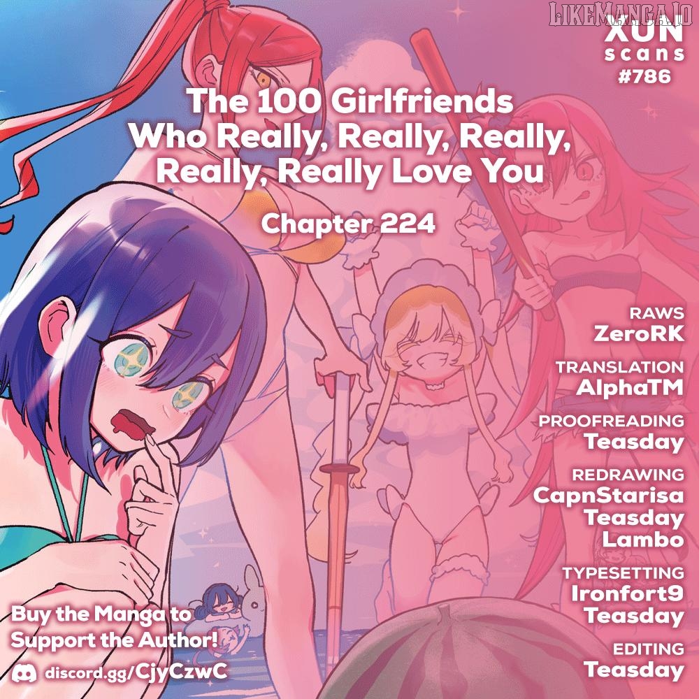 The 100 Girlfriends Who Really, Really, Really, Really, Really Love You Chapter 224 - page 1