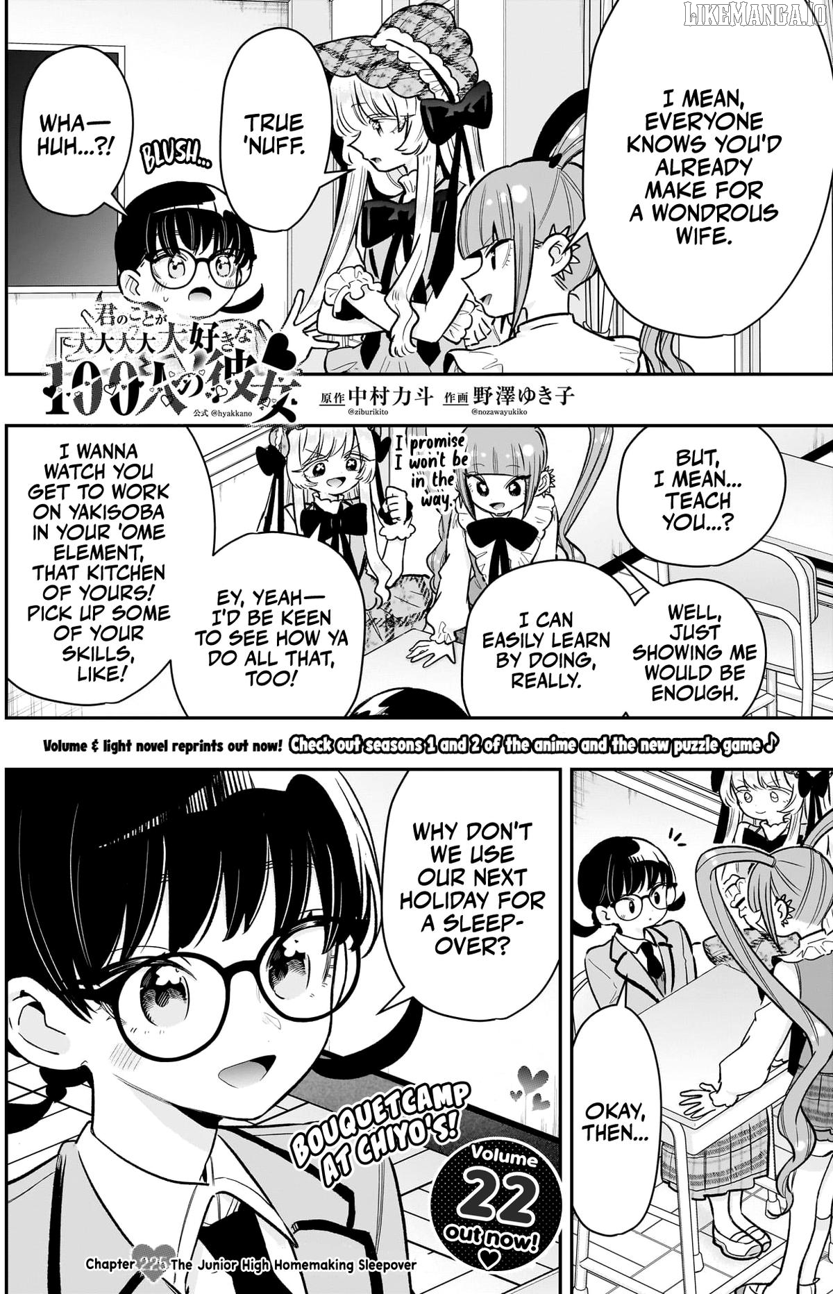 The 100 Girlfriends Who Really, Really, Really, Really, Really Love You Chapter 225 - page 3