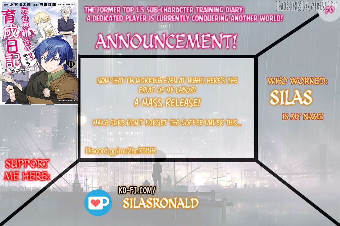 The Former Top 1’s Sub-Character Training Diary ~A Dedicated Player Is Currently Conquering Another World!~ Chapter 70 - page 1