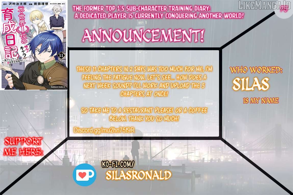 The Former Top 1’s Sub-Character Training Diary ~A Dedicated Player Is Currently Conquering Another World!~ Chapter 73 - page 1