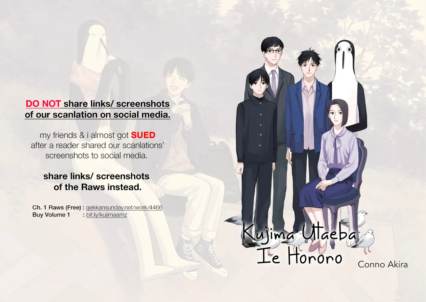 Kujima Utaeba Ie Hororo Chapter 15 - page 1
