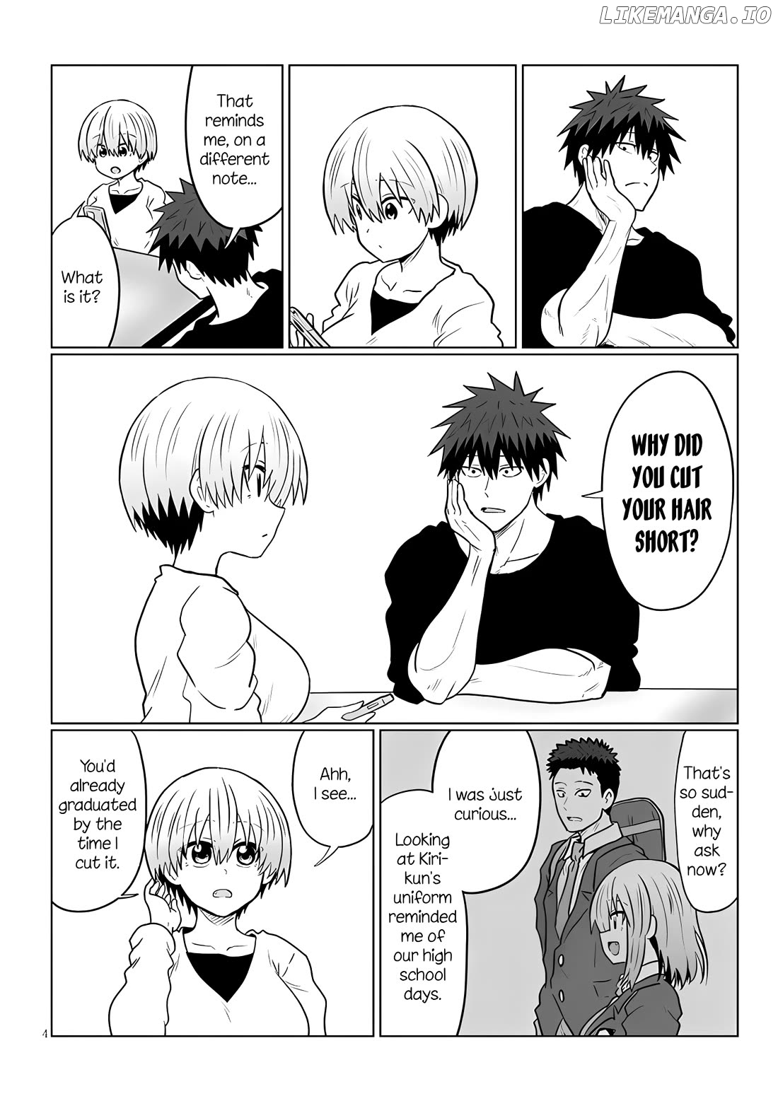 Uzaki-chan wa Asobitai! Chapter 125 - page 4