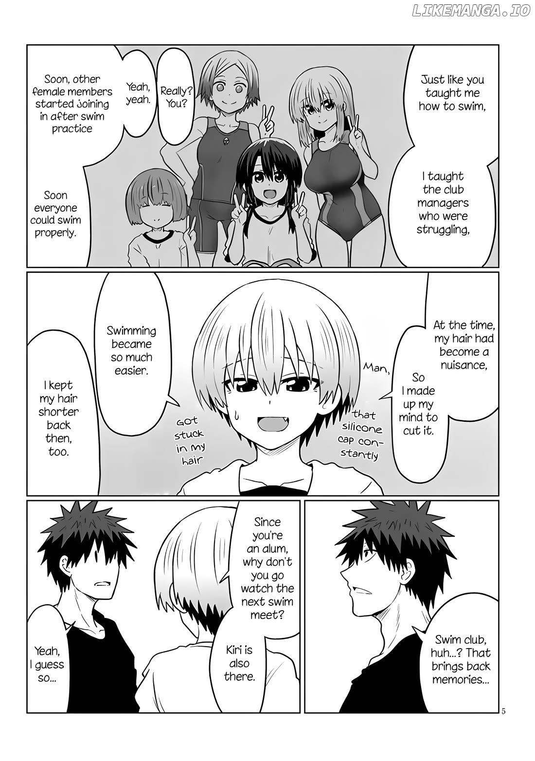 Uzaki-chan wa Asobitai! Chapter 125 - page 5