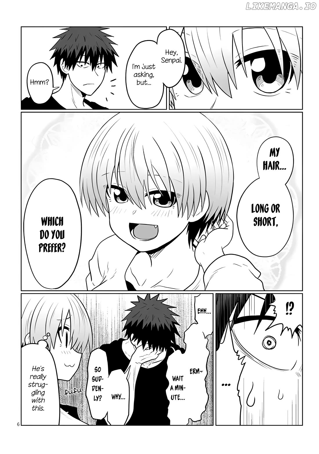 Uzaki-chan wa Asobitai! Chapter 125 - page 6