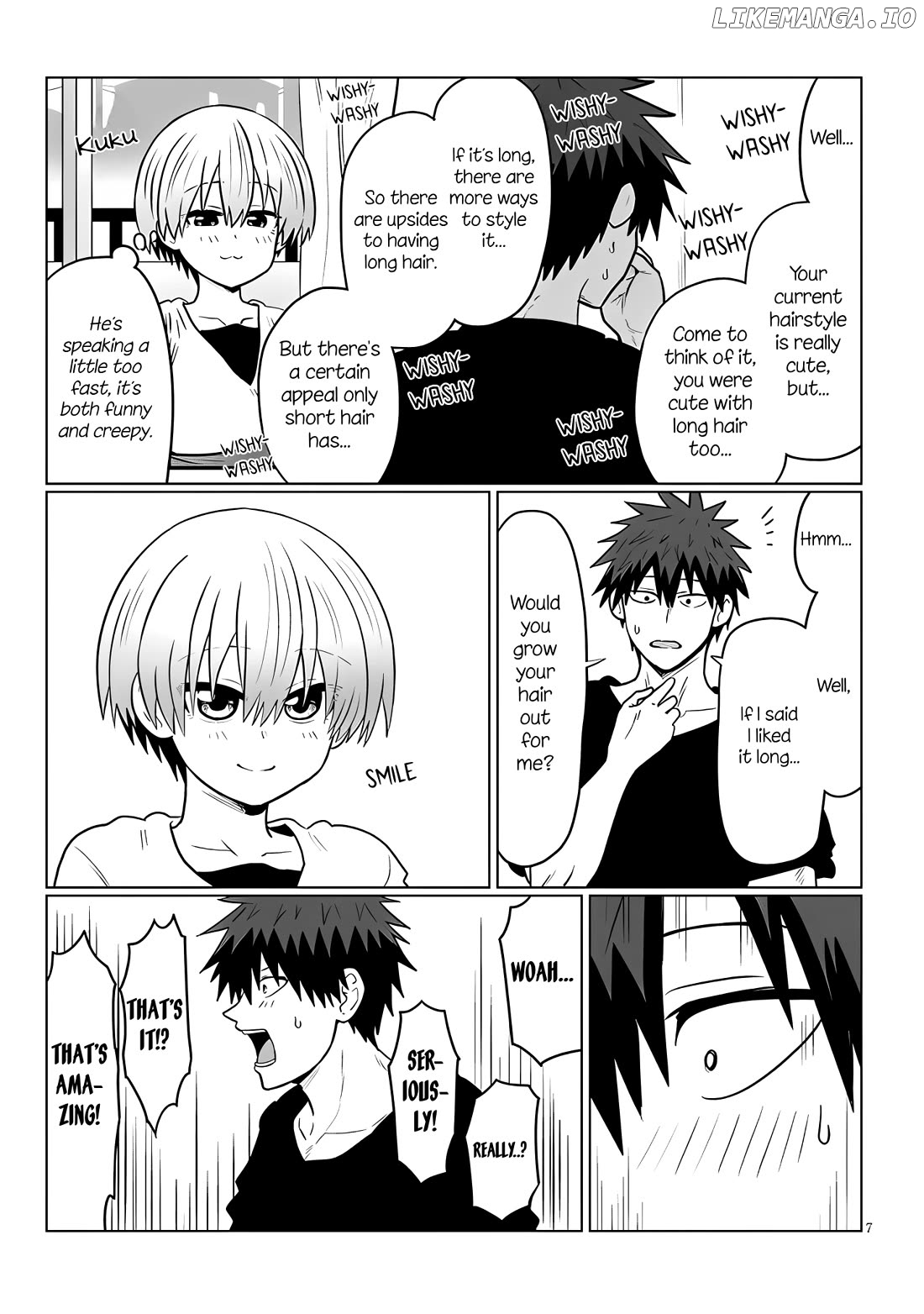 Uzaki-chan wa Asobitai! Chapter 125 - page 7