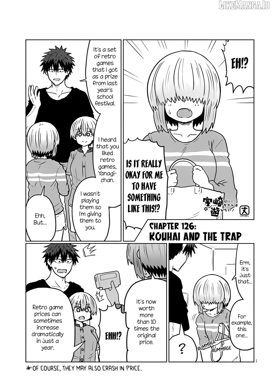 Uzaki-chan wa Asobitai! Chapter 126 - page 1