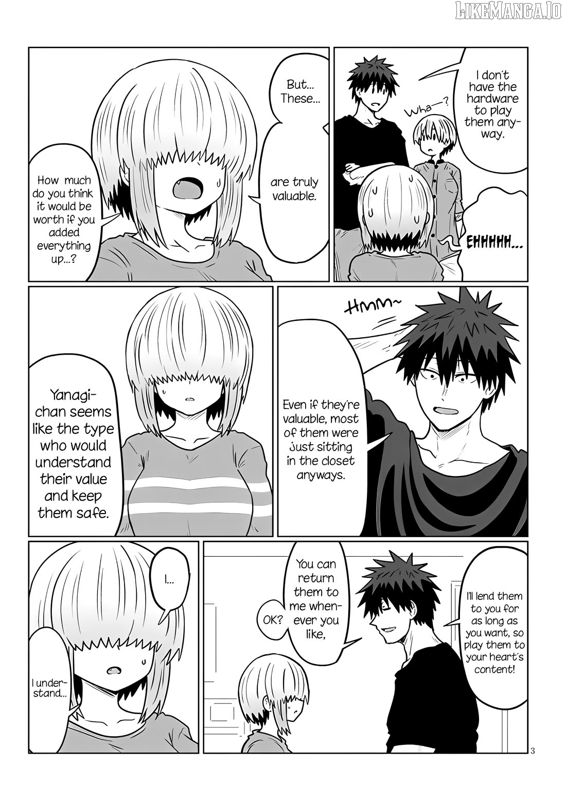 Uzaki-chan wa Asobitai! Chapter 126 - page 3