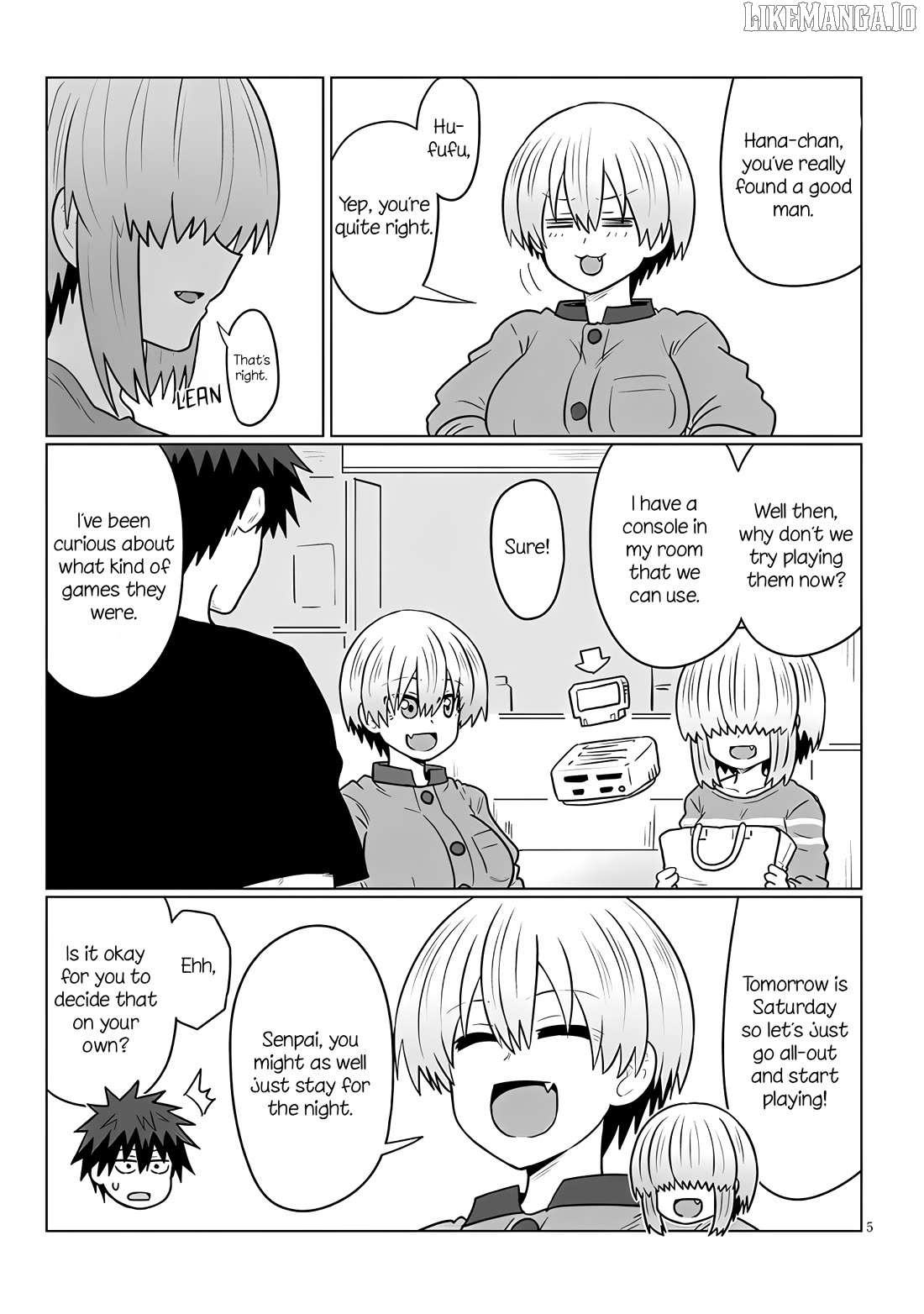 Uzaki-chan wa Asobitai! Chapter 126 - page 5