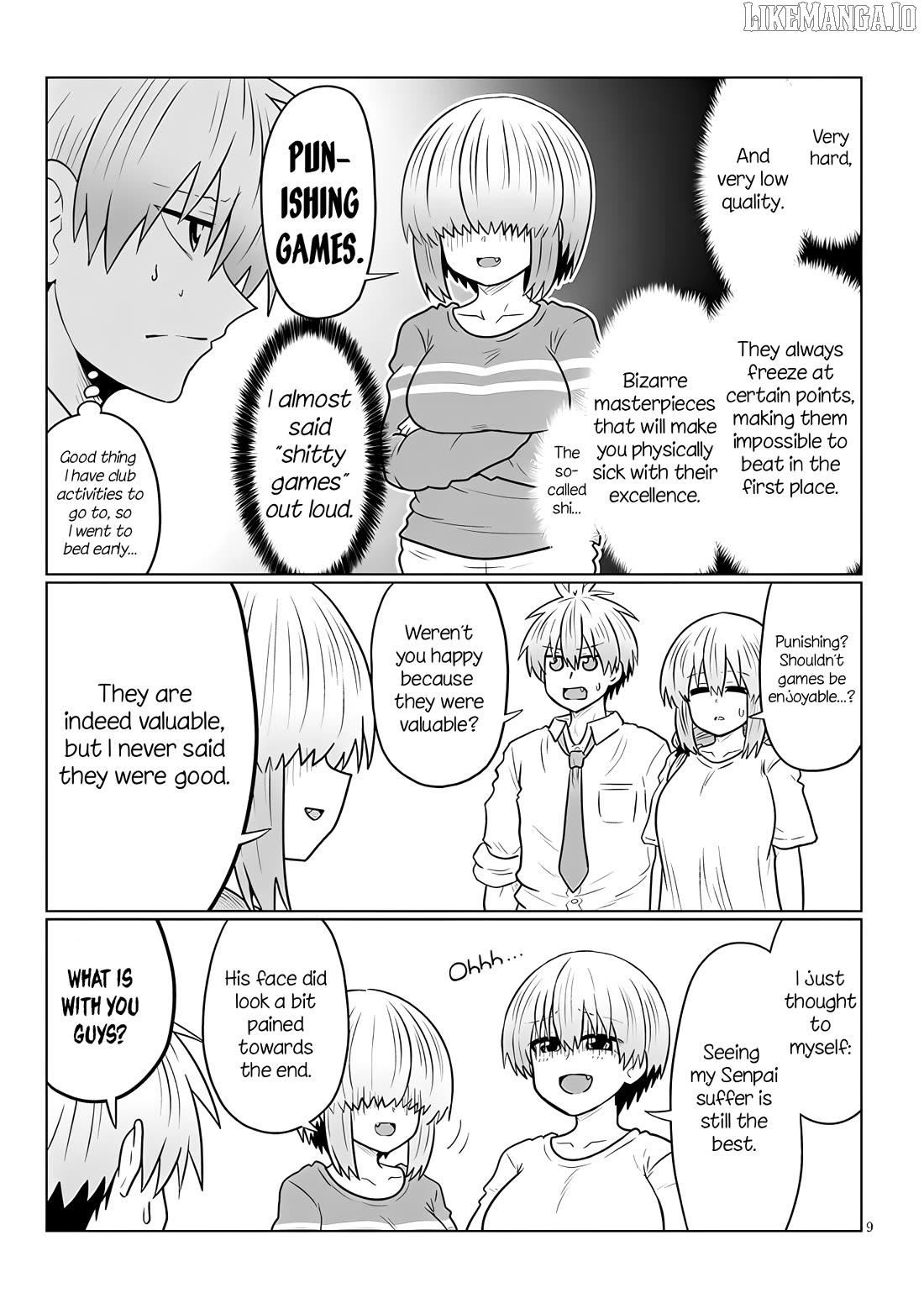 Uzaki-chan wa Asobitai! Chapter 126 - page 9