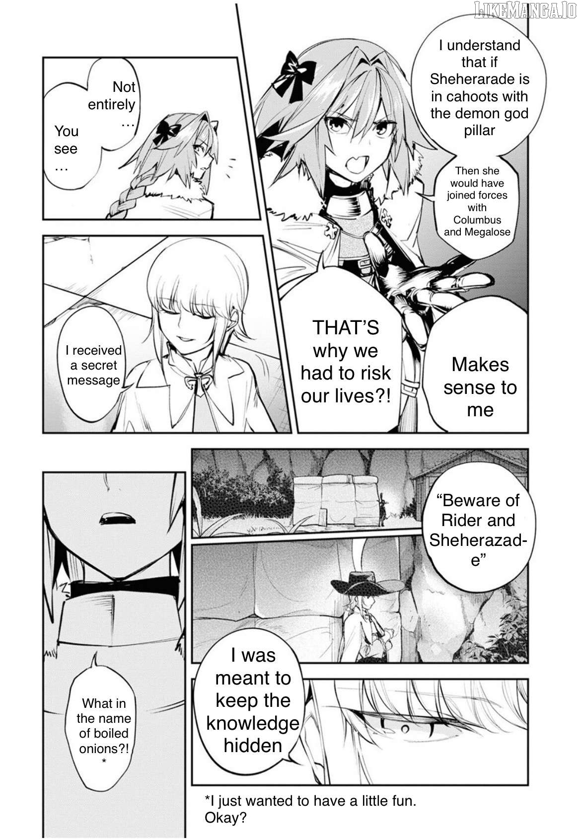 Fate/grand Order Epic Of Remnant - Ashu Tokuiten Ii - Denshou Chitei Sekai Agartha - Agartha No Onna Chapter 30 - page 7