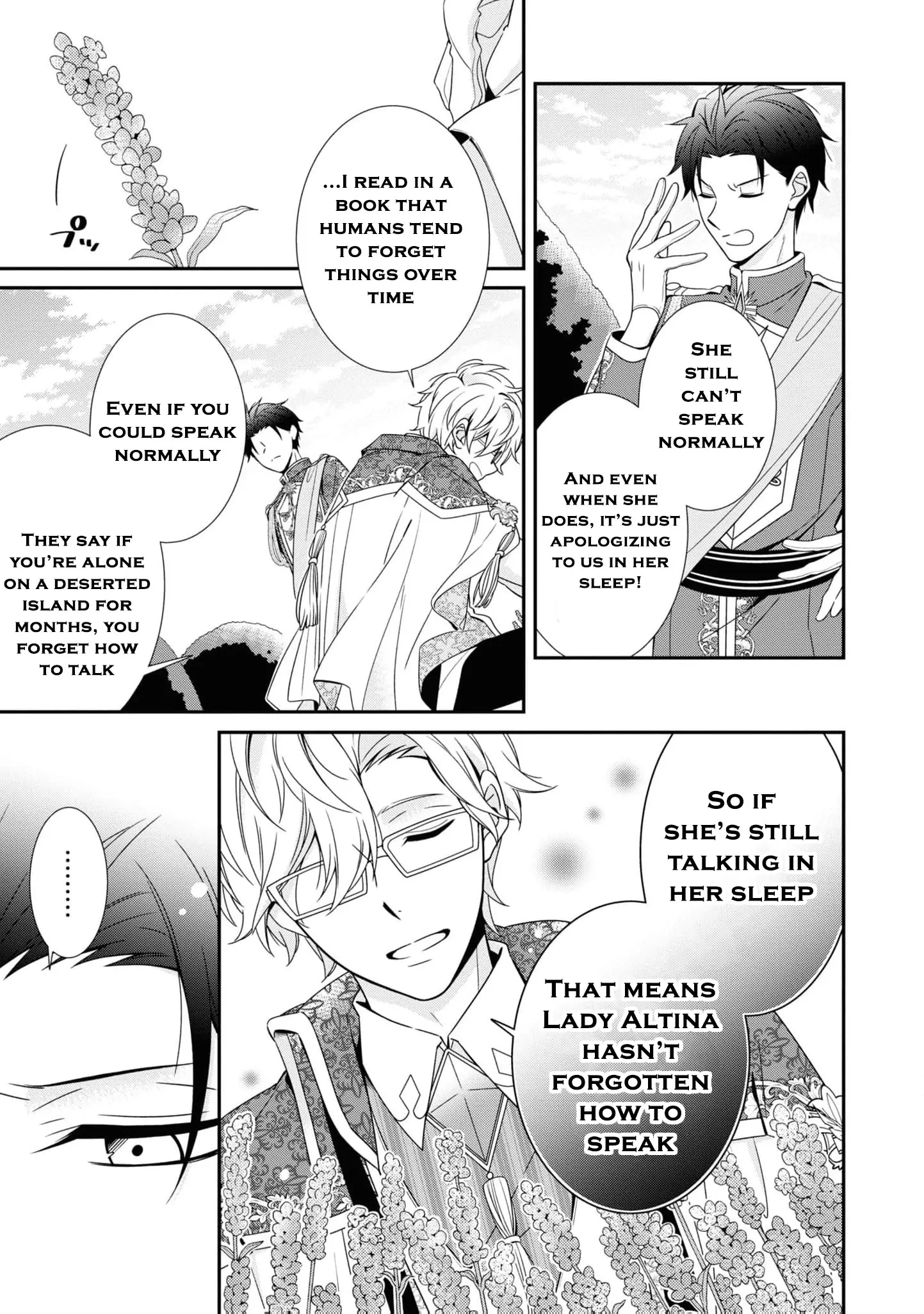 I Decided to Be a Mute So That I Can Escape My Engagement!! Chapter 10 - page 13