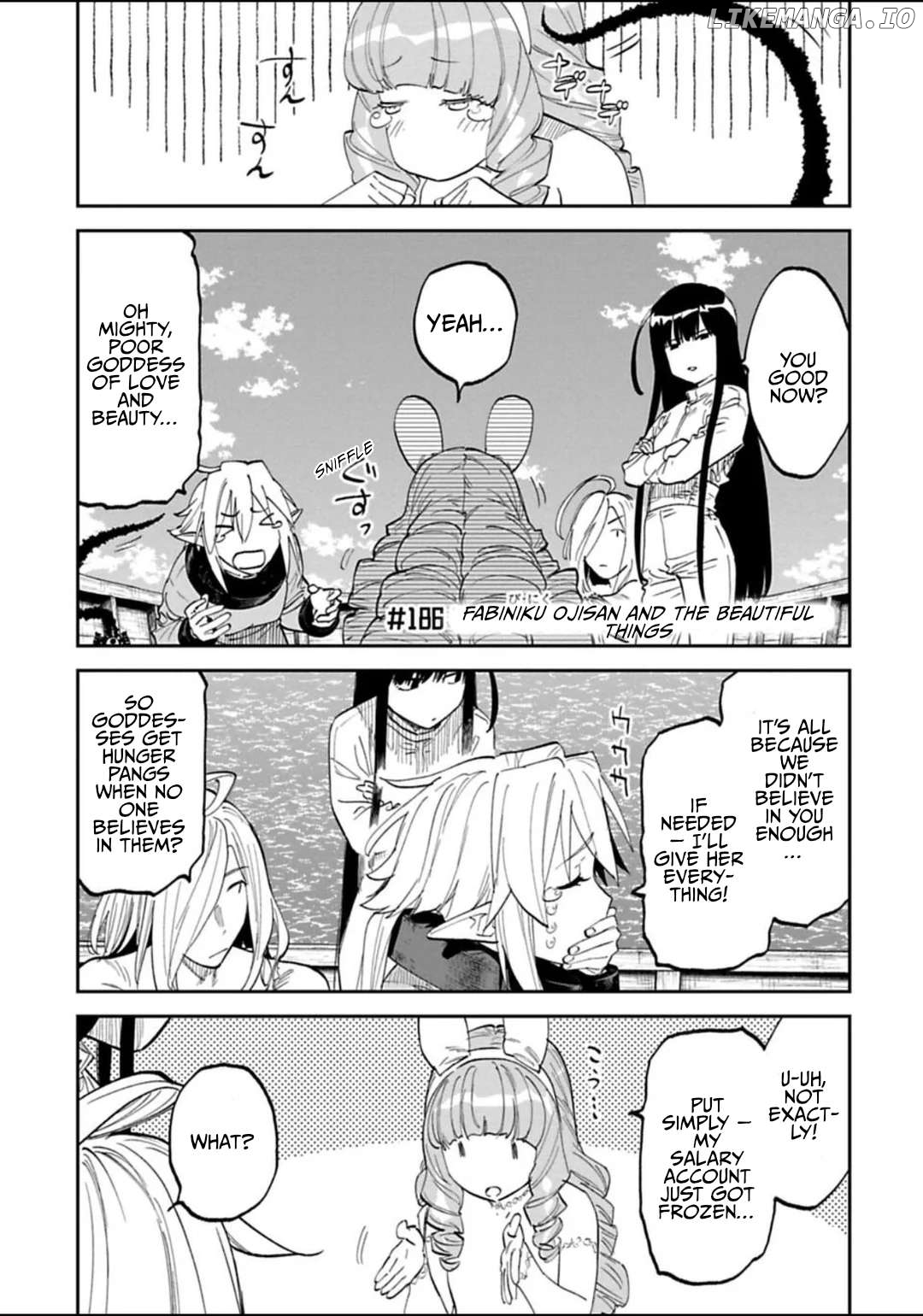 Fantasy Bishoujo Juniku Ojisan to Chapter 186 - page 1