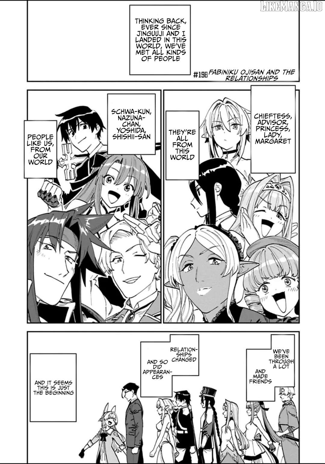 Fantasy Bishoujo Juniku Ojisan to Chapter 198 - page 1