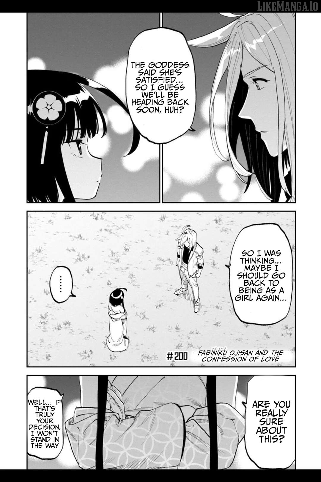 Fantasy Bishoujo Juniku Ojisan to Chapter 200 - page 1