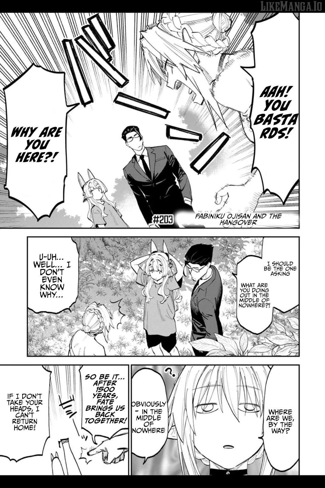 Fantasy Bishoujo Juniku Ojisan to Chapter 203 - page 1