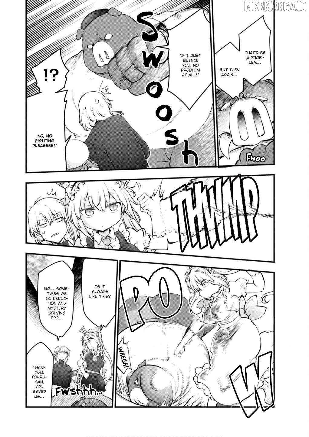 Kobayashi-San Chi No Maid Dragon Chapter 168 - page 10
