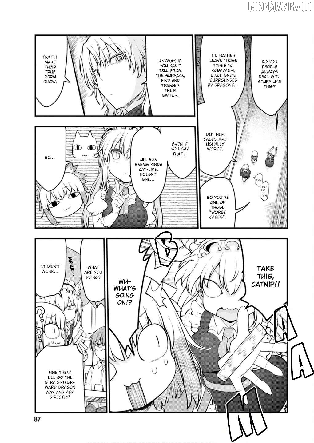 Kobayashi-San Chi No Maid Dragon Chapter 168 - page 11